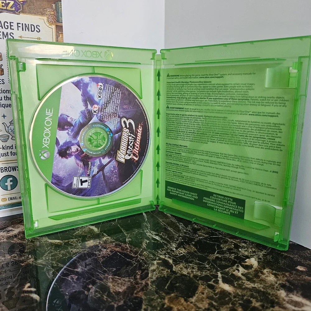 Warriors Orochi 3 Ultimate Xbox One Koei Tecmo Action Game Hack and Slash 2014